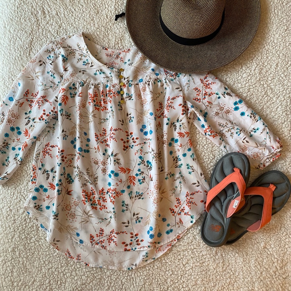 SJB Floral Blouse